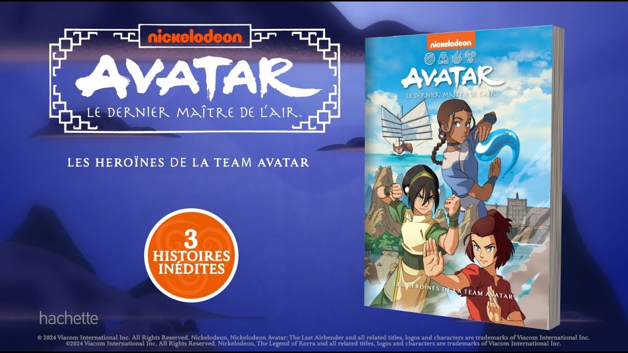 AVATAR LE DERNIER MAÎTRE DE L'AIR - Les héroïnes de la Team Avatar