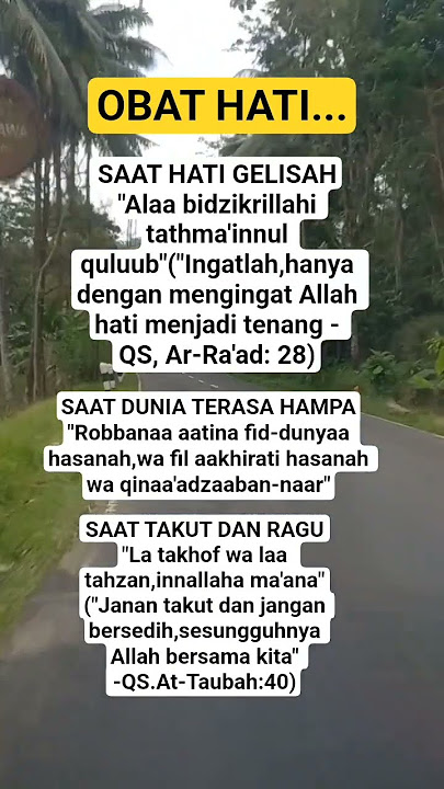 OBAT HATI #viralreels #motivasidiri #motivasihidup