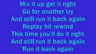 Run It Back Again + Lyrics Corbin Bleu chords