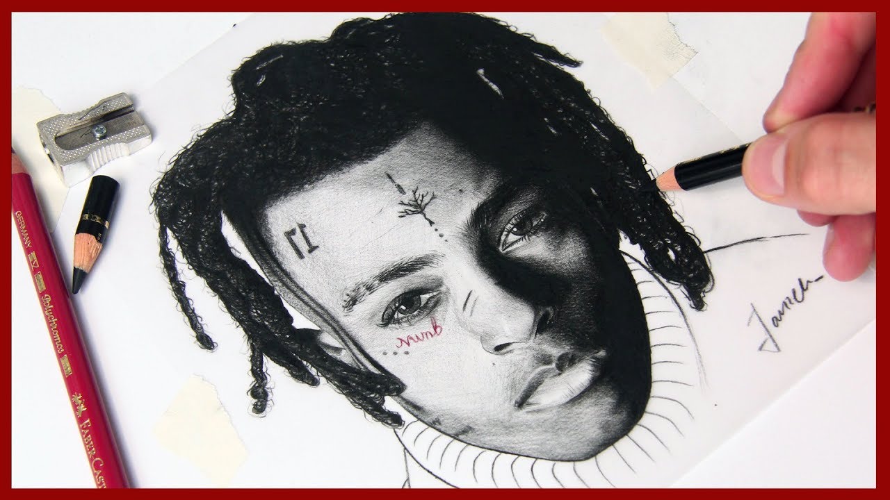 Members Only Vol. 4 | Drawing XXXTENTACION - One Pencil Art Challenge