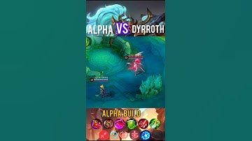 Alpha vs Dyrroth Mlbb #1v1 #alpha #dyrroth #shots #mlbb