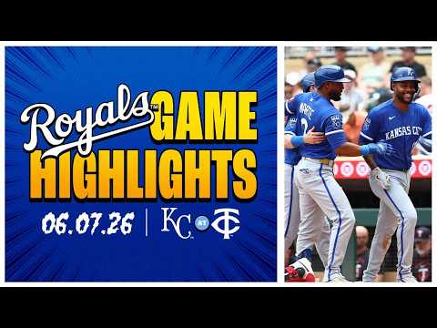 Series-winner | Royals vs. Twins highlights 6/7/26