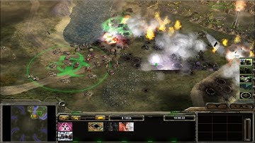 C&C Generals Zero Hour Contra 1vs7 1v7 INSANE AI