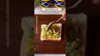 How To Make Cheese Chilli Corn Toast Recipe -Cookfreshfood