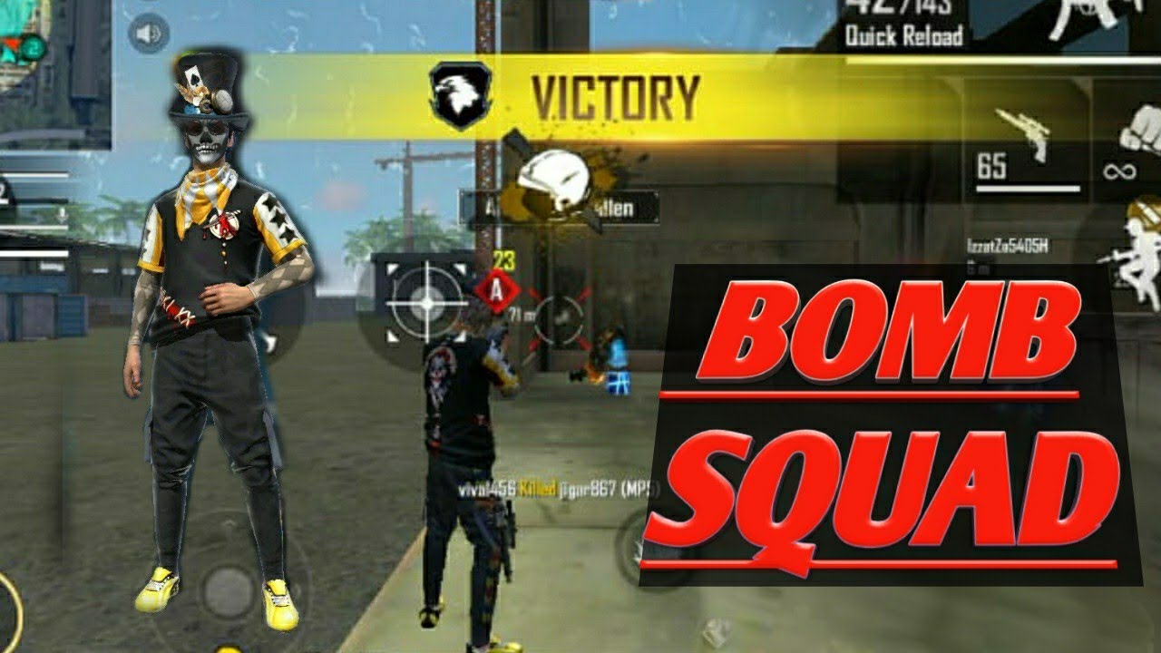 bomb squad free fire / bomb squad / bomb squad gameplay / garena free fire /free fire / shine gaming