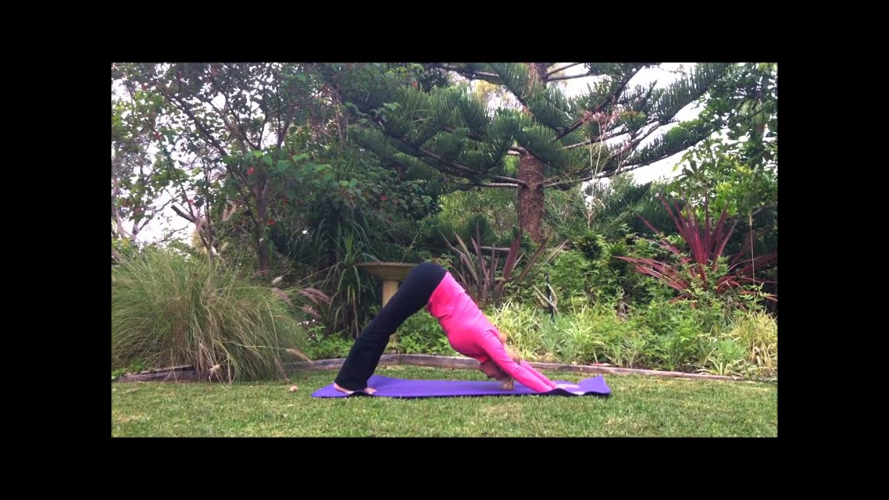 Sun Salutation A yoga poses for back pain