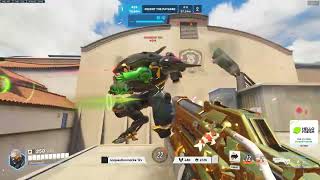 28K DMG! AIM OR GOD?! GALE SOLDIER 76 SEASON 10 TOP 500 GAMEPLAY OVERWATCH 2 TOP 500