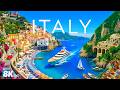 ITALY 8K DRONE FOOTAGE | Amalfi &amp; Cinque Terre Coastlines, Crystal Blue Mediterranean Seas