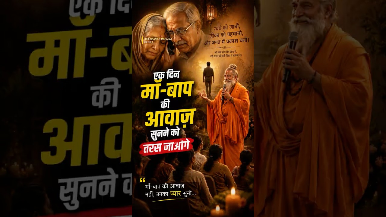 माँ की हर चिंता एक आशीर्वाद है — परिवार के मूल्य प्रवचन
