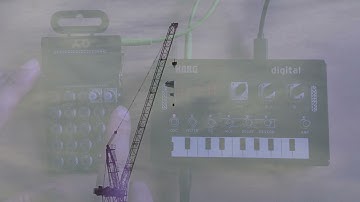 sampling Tibetan morning chant - Pocket Operator PO-33 & KORG NTS-1