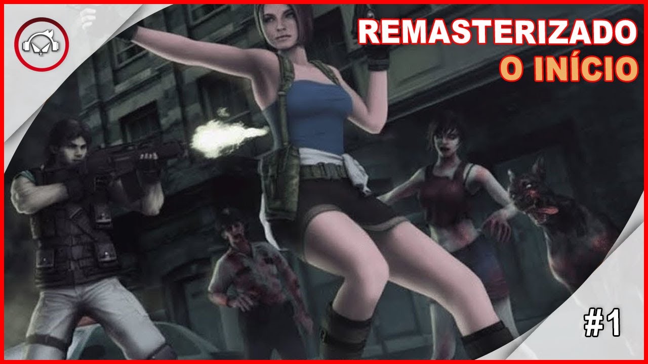 Miniatura do vídeo Resident Evil 3 HD Remasterizado O Início #1 - Gameplay PT-BR