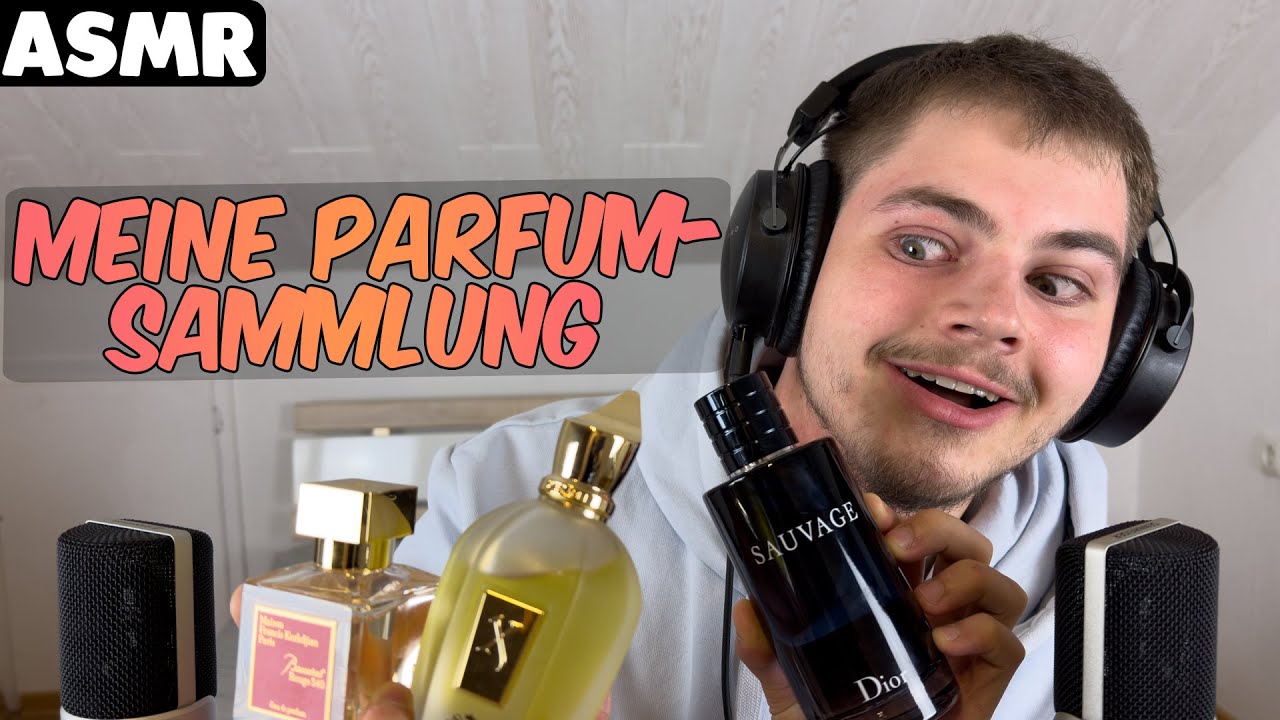 АСМР | МОЯ КОЛЛЕКЦИЯ ПАРФЮМОВ (НЕМЕЦКИЙ)
