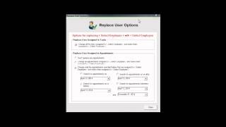 Replace User Options