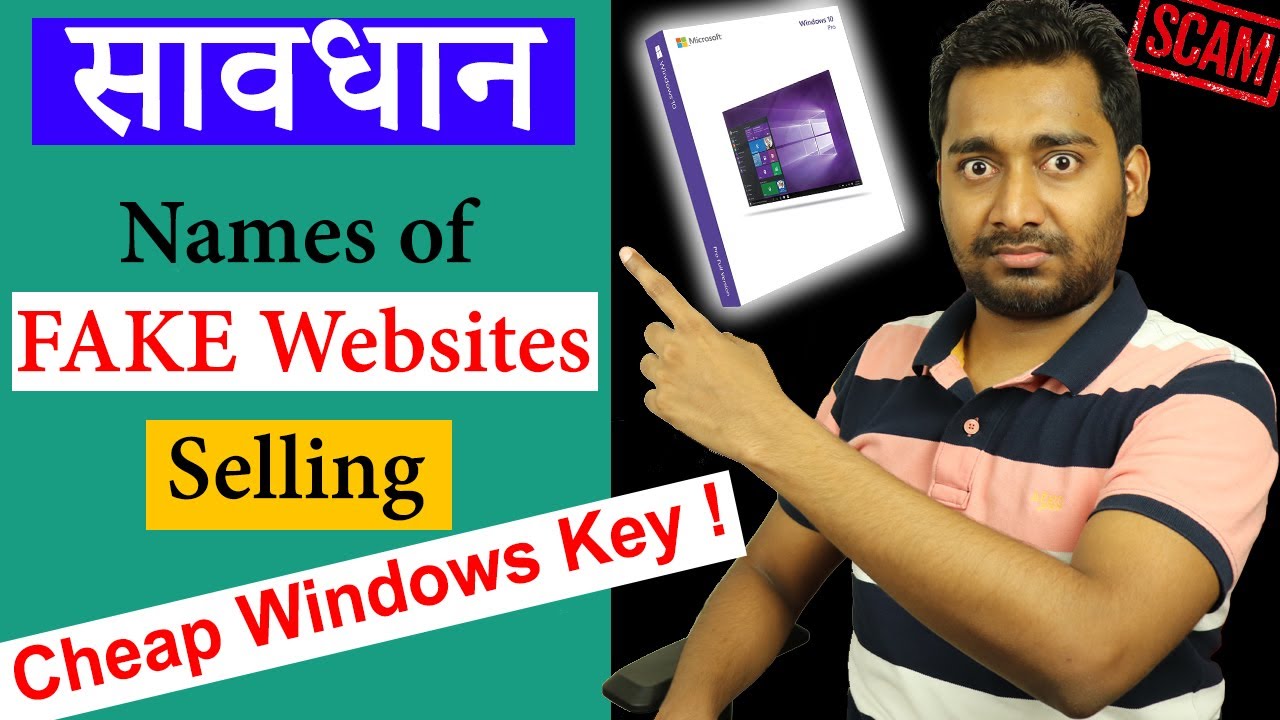 Windows Key Plus R Scam Don't Buy Windows 10 Pro Key Before Watching this Video | Big Scam ...