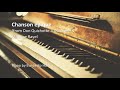 Chanson pique don quichotte  dulcine  m ravel piano accompaniment