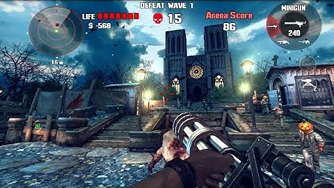 Dead Trigger gameplay zombie Survival Gameplay Part 21 - Harini game Android Game