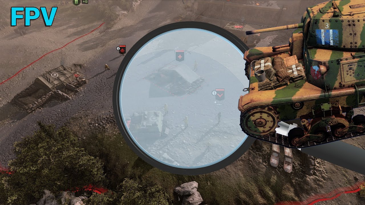 COH3 FPV Some classic Carro base inspecting