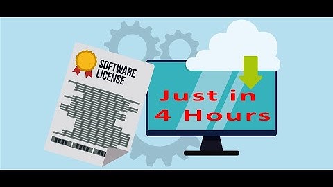 Create System Based License Application Just in 4 hours