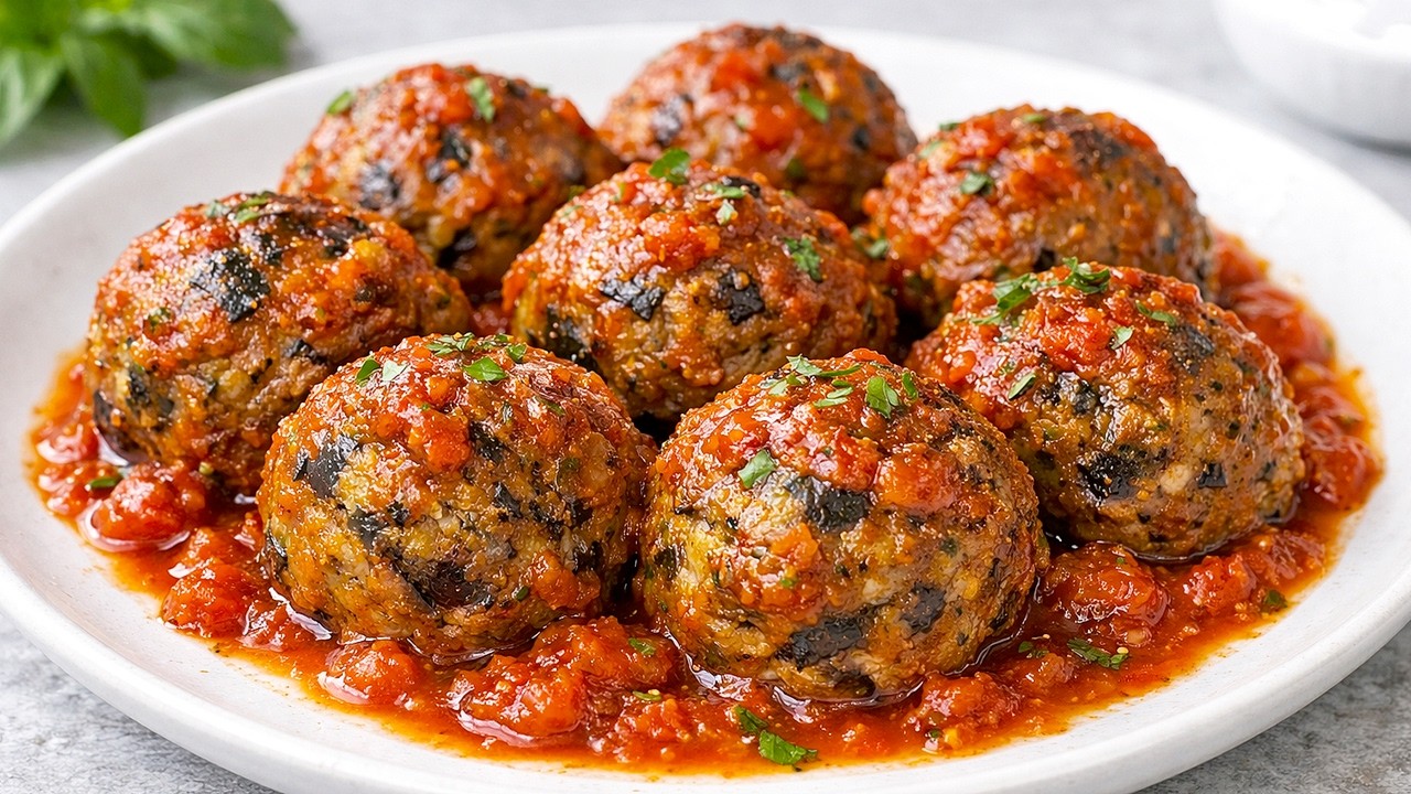 Никто не знает этот рецепт баклажанов! Самый вкусный рецепт баклажанов! Тефтели из баклажанов!