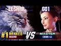 SF6 ▰ LESHAR (#1 Ranked Akuma) vs GO1 (Chun-Li) ▰ High Level Gameplay