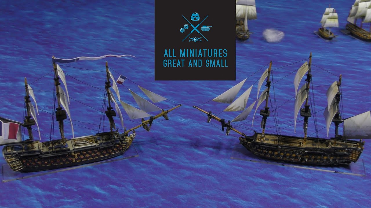 Black Seas Battle Report - British vs. French - Bringing out the Big Boys