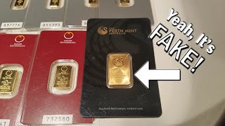 Fake Gold Bar