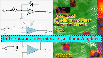 Differentiator, Integrator and Logarithmic Operational Amplifier II Lecture 6 || Bangla Tutorial
