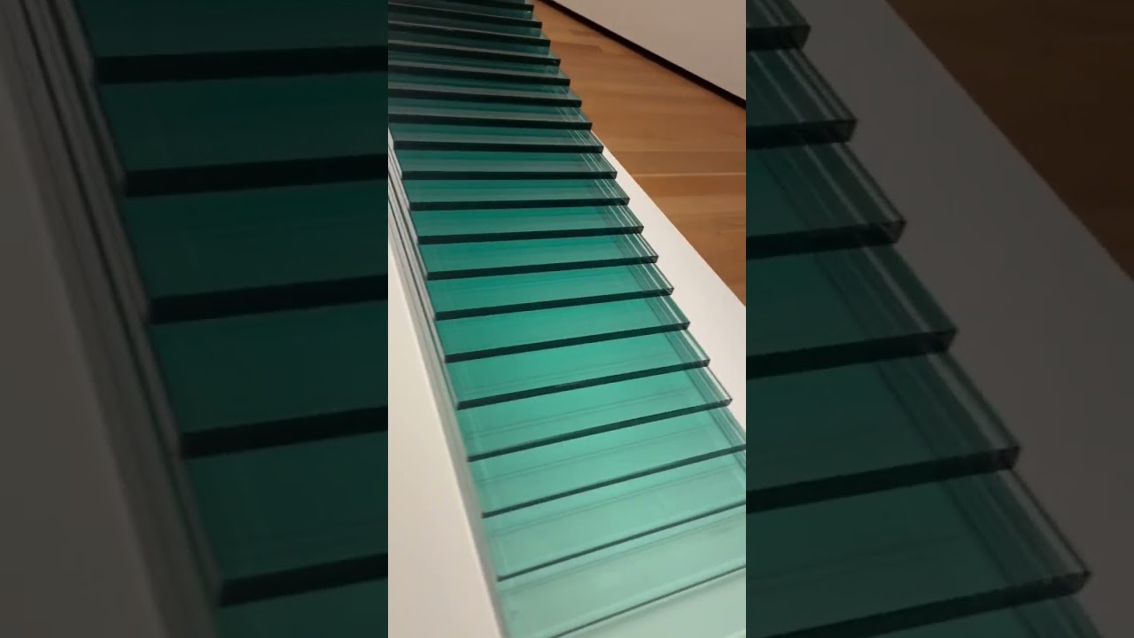 Trippy Glass Stairs at the National Gallery of Art • Washington, D.C.