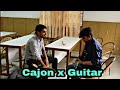 Aye zindagi dhere se chal  guitar  cajon cover