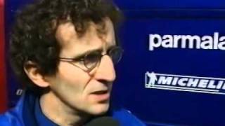 Alain Prost on shitting Content