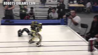RoboGames 2012: Robot Kung Fu - Middleweight - Wimbleton vs. Zaura