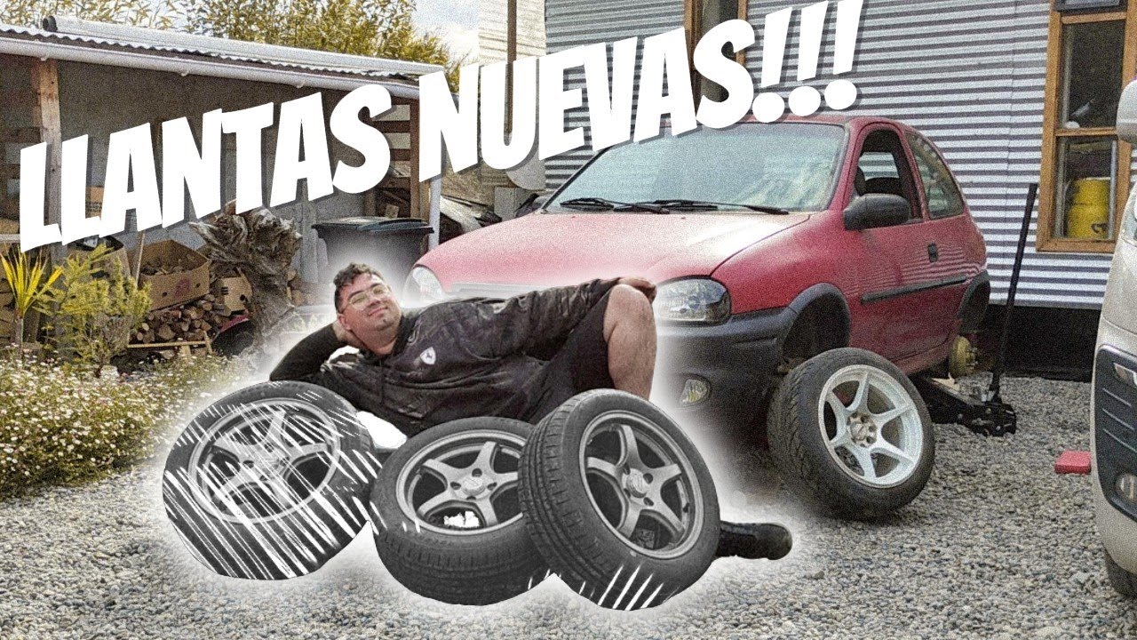 LLANTAS NUEVAS PARA EL CORSA🔥+ Primeras pruebas de manejo | 🏁 Ep.10