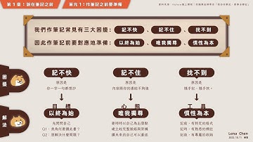《光輝模板》實戰｜Hahow課程【知識煉金師】第1章 - 單元1的詳述型圖解動畫