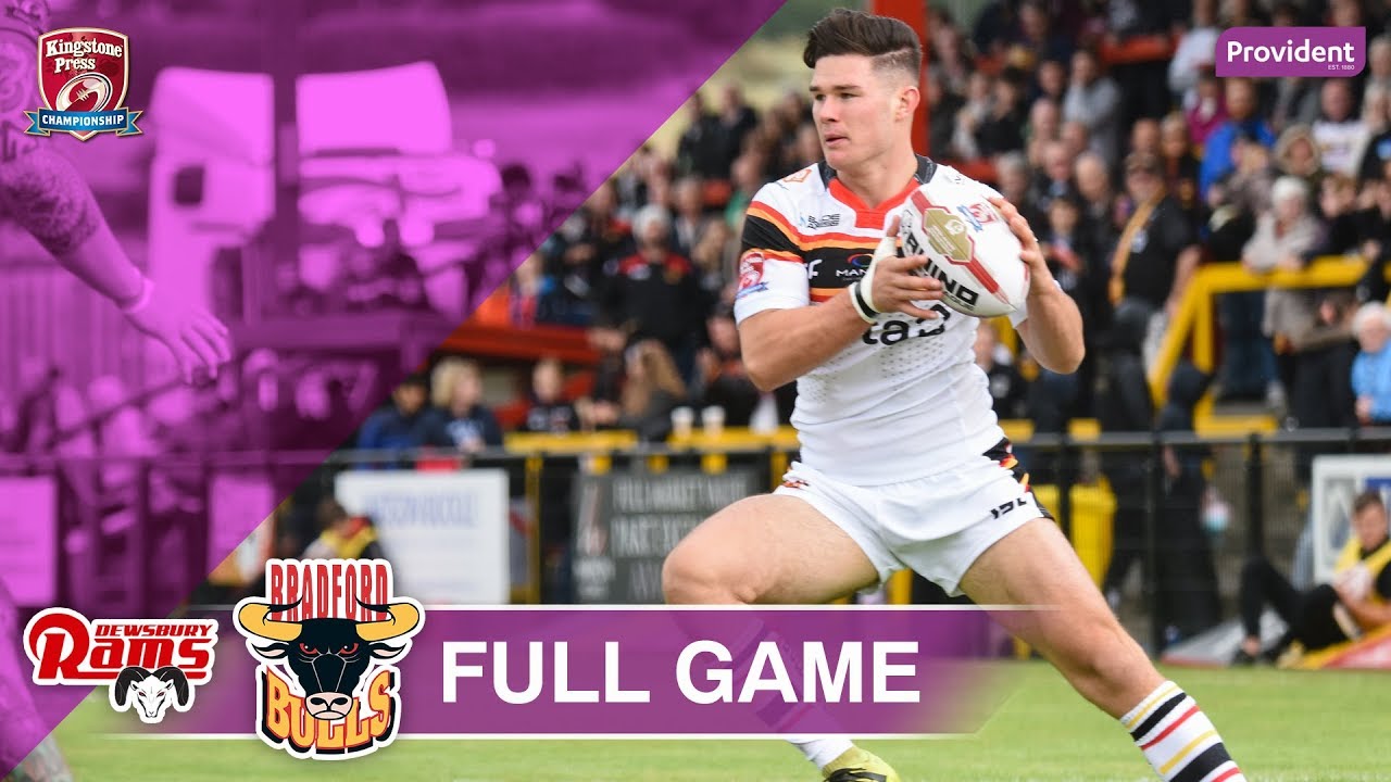 FULL GAME: Dewsbury Rams v Bradford Bulls - 2017