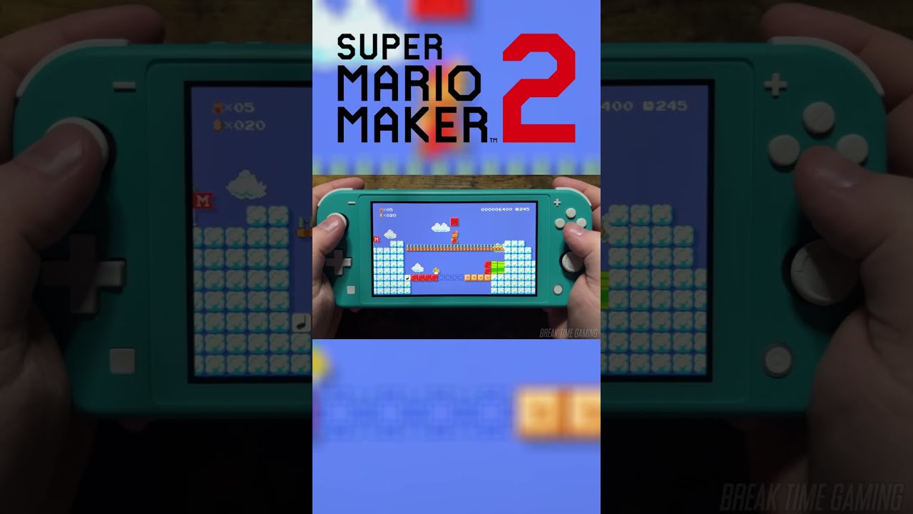 Nintendo Switch Lite ターコイズ、マリオメーカー２ Nintendo-Switch-Lite-32GB-