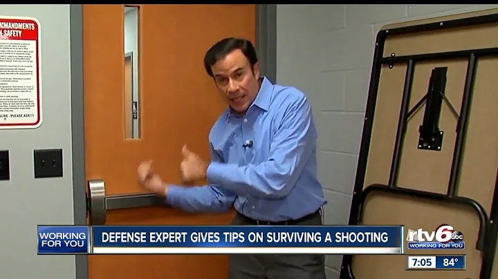 Defense expert gives tips on surviving a shooting