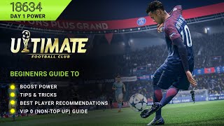 Beginners Guide to Ultimate Football Club 冠軍球會, Best Graphics Soccer Mobile Game 2020 screenshot 4