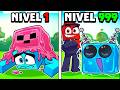 Evoluí Minha SLIME no MAXIMO de SORTE nesse Servidor!