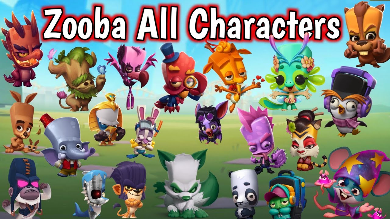 Персонажи из компьютерной игры zooba. Герои игры Zooba. Zooba all characters. Картинки из игры Zooba персонажи. Персонажи из игры зуба.