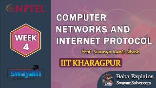 NPTEL Computer Networks And Internet Protocol Week 4 Assignment Answers 2026 | Baba Explains