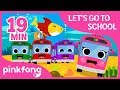 Let's Go to School | Get Ready with Pinkfong | +Compilation | Pinkfong Songs for Children