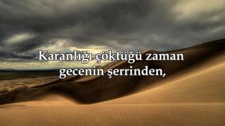 Felak Suresi - Maher Al-Muaiqly - Türkçe Mealli