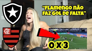 MENGÃO ESTÁ DE VOLTA? REACT- BOTAFOGO 0 x 3 FLAMENGO