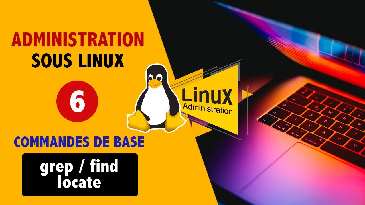 Ep 6 commandes de recherche sous linux grep find locate b darija