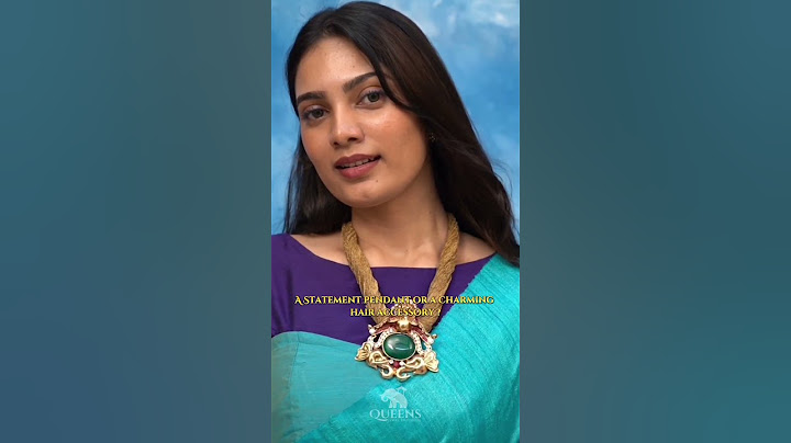 2 in 1 Pendant cum Jada Billa#24ctGold Plated #handmadejewelry #saregama #queens#Pendent