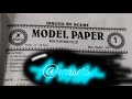 10th class public exam mathematics question paper answers Model paper 1
