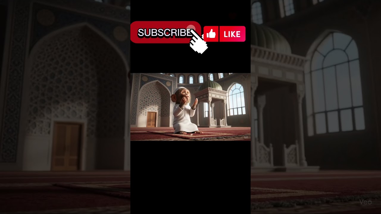 BABY MONKEY OFFERING PRAYER 