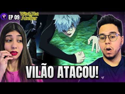 QIFREY DE FRENTE COM O VILÃO! REACT WITCH HAT ATELIER EP 09 DUBLADO