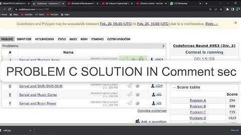 Serval and Toxel Arrays Codeforces Solution || Problem C codeforces Serval and Toxel Arrays