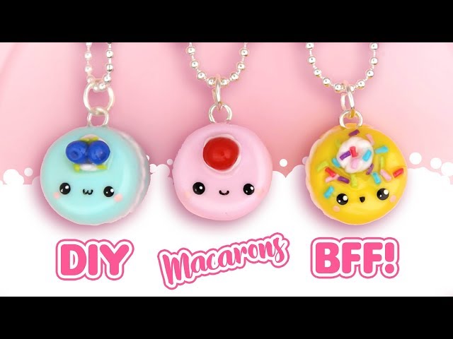 Simulation Macarons Cream Pendant Resin Charms For Jewelry Making